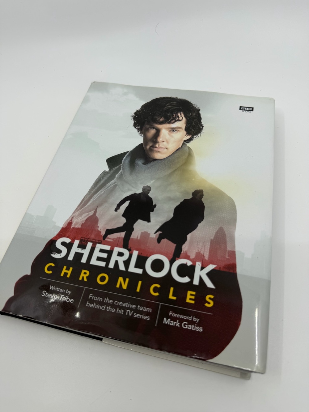 Sherlock Chronicles BBC Books Hardcover Behind the Scenes Steve Tribe VG